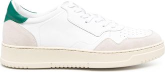 Scarosso lace-up low-top sneakers - men - Calf Leather/Calf Leather/Rubber - 40 1/2 - White