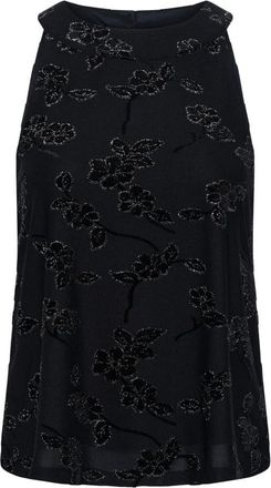 Cream Top senza maniche - - Tops - Donna - Nero - 2XL