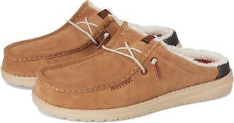 Hey Dude Wally Slip Warmth Mens Lace-up Boots Beige : 14 M, Suede