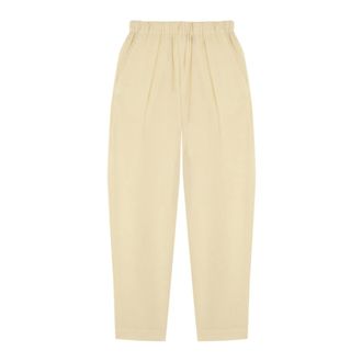 Cortana Tapered Trousers, female, Beige, M, Jackie Trousers