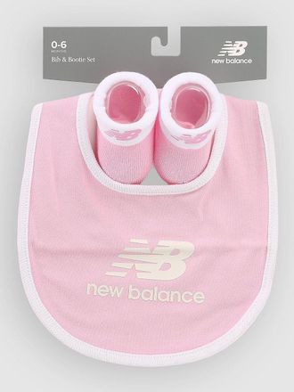 New Balance Bib & Bootie Set Kids Neck Warmer rosa
