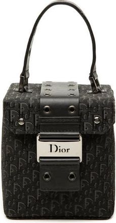Dior Pre-owned Dior Diorissimo Trotter Canvas Street Chic Vanity Bag Ladies CW37Z7ZD5P7X9740