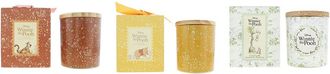 Disney Winnie the Pooh Scented Candle 3&times;213g - Popcorn & Malt Barley, Honey & Orange Blossom, Hundred Acre Wood - Green - One Size