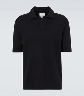 Allude Wool and cashmere polo sweater
