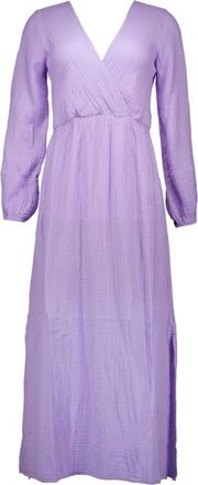 Xirena Phee Maxi-jurk - Dames - Maxi kleedjes - Paars - XS - Katoen - Kleedjes
