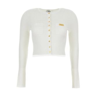 Elisabetta Franchi Fitted Button Cardigan