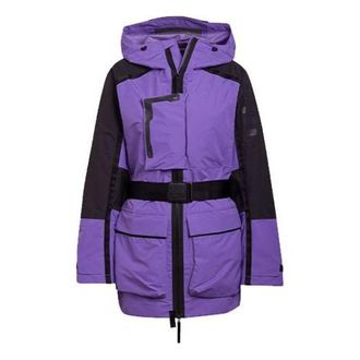 adidas (WMNS) adidas Terrex Jacket CW Xploric RAIN.RDY Jacket Asia Sizing Purple HF8461