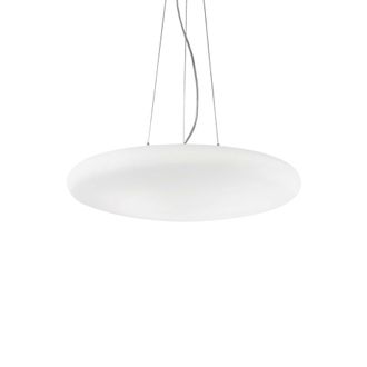 Netlighting Smarties Bianco 5 Light Large Ceiling Pendant White E27