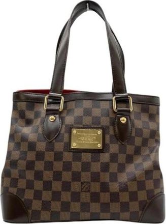 Louis Vuitton Pre-owned Vintage Tote Bag - Dames - Vintage Shopper - Bruin - ONE Size - Vintage