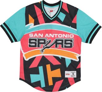 Mitchell & Ness T-shirt NBA Jumbotron 3.0 Spurs - Blu