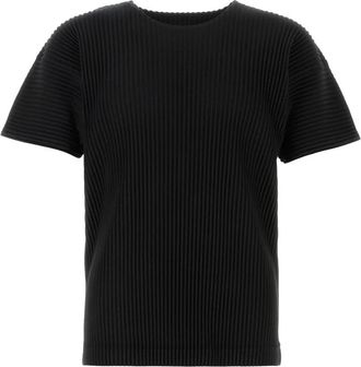 Issey Miyake Basics T-shirt - Heren - T-shirts - Zwart - L - Polyester - Tops