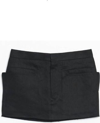 Rick Owens Women Lido Mini Skirt In Black