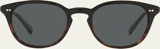 Oliver Peoples Desmon Round Acetate Sunglasses