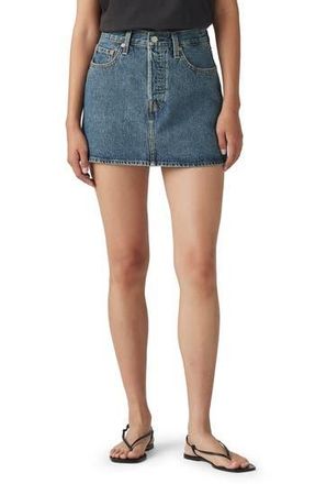 Levi's Icon Denim Miniskirt in You Need Me at Nordstrom Rack, Size 28