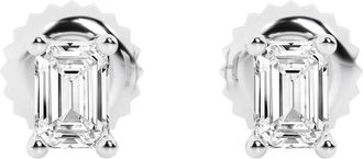 Grown Brilliance 14KT White Gold 2.00 Carat Lab Grown Diamond Stud Earrings for Women