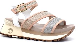 Liu Jo Maxi Wonder 15 Platform Sandal - Dames - Sleehakken - Roze - 39 EU - Leer - Schoenen