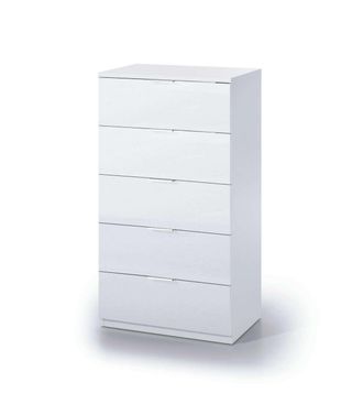 F.R.S. Frs - Sinfonier 5 Cajones Modelo Maya En Blanco 110 Cm(alto)60 Cm(ancho)40 Cm(fondo)
