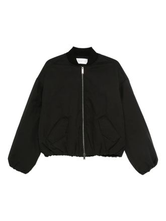 Christian Wijnants zip-front pocket bomber jacket - women - Fabric - 42 - Black