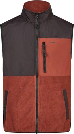 Iriedaily Auf Deck Fleece Vest Fleecegilet f&uuml;r Herren | rot