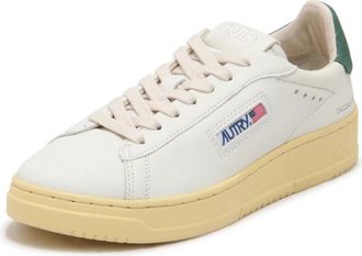 Autry Dallas Low WO Vintage Effect - Dames - Sneakers - Wit - 39 EU - Katoen - Schoenen