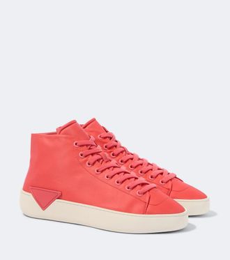 Prada Re-Nylon high-top sneakers