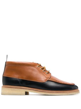 Thom Browne Derby bicolore - Marrone