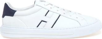 Hogan H691 Sneakers - Heren - Sneakers - Wit - 45 EU - Leer - Schoenen