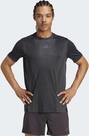 adidas adidas Performance - Airchill - T-shirt nera / grigio sei-Nero
