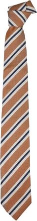 LUIGI BORRELLI NAPOLI Accessoires, Heren, Veelkleurig, ONE Size, Tiee-7 Gestreept Krawatte