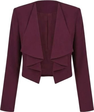 Rinascimento Sakoi Jacket - - Jackets - Donna - Viola - S