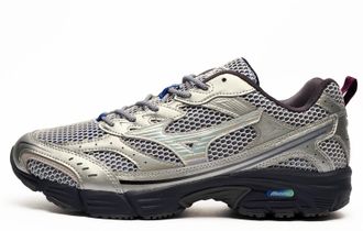 Mizuno MXR Mens Trainers - Silver - Size UK 11