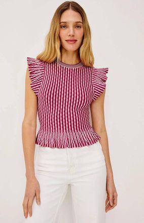 Rails Bryn Top In Stripe Berry
