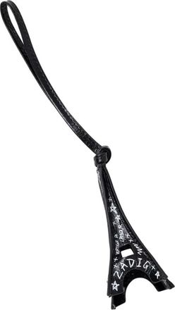 Zadig&Voltaire Accessoires, Dames, Zwart, ONE Size, Leer, Tower Sleutelhanger