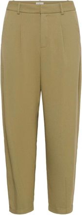 Kaffe Pantaloni cropped - - Trousers - Donna - Verde - XL