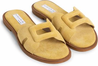 Makris Womens K6 Sandal In Hard Yellow