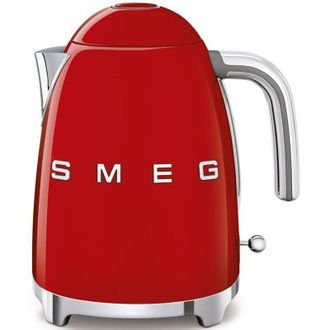 CMT SMEG 50s Style Kettle KLF03RDEU - Red - 1.7L - 2400W - Anti-limescale and Keeps warm