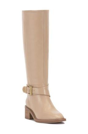 Vince Camuto Gini Knee High Boot in Soft Buff at Nordstrom Rack, Size 5.5 Wide Calf