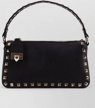 Valentino Garavani rockstud spike small leather shoulder bag