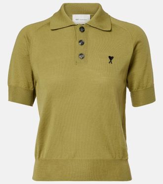 Ami Ami De Cour wool polo shirt