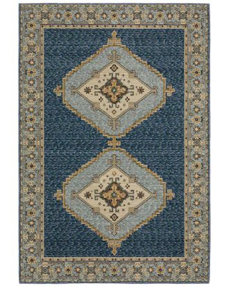Style Haven Stylehaven Farrah Traditional Double Medallion Rug