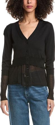 3.1 Phillip Lim V-Neck Double Layer Cardigan