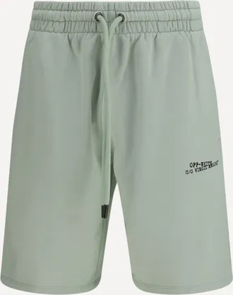 Off-white Type Machine Arrow Skate Sweat Shorts with front logo Male XL