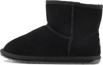 Emu Winterlaarzen - Dames - Winterlaarzen - Zwart - 38 EU - Leer - Schoenen