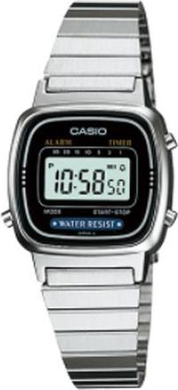 Casio Quartz Waterproof Unisex Silver Digital LA670WA-1