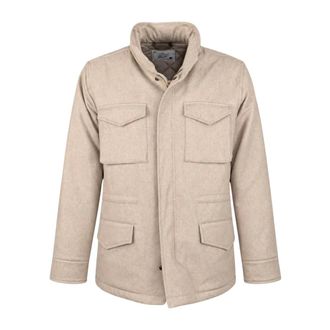 Bl'ker Blker - Field Jacket Travis - Heren - Jassen - Beige - Maat: L Wol
