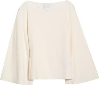 Reformation Avery Long Sleeve Top in Fior Di Latte at Nordstrom, Size Large