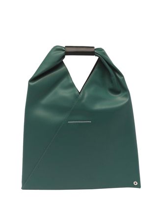 Maison Margiela Womens Mm6 Japanese Tote Green Polyester Polyurethane