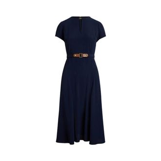 Ralph Lauren Silk Dress - female - Ralph Lauren - Midi Dresses - Blue - 2XS - Dresses