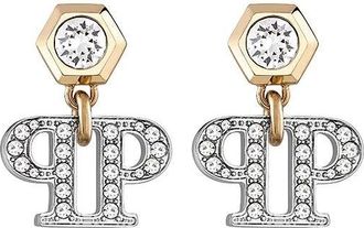 Philipp Plein Oorbellen - Dames - Oorbellen - Grijs - ONE Size - Accessoires