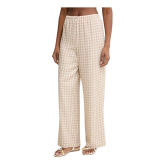 Trussardi Dames, Broeken, Beige, Maat: XS Viscose